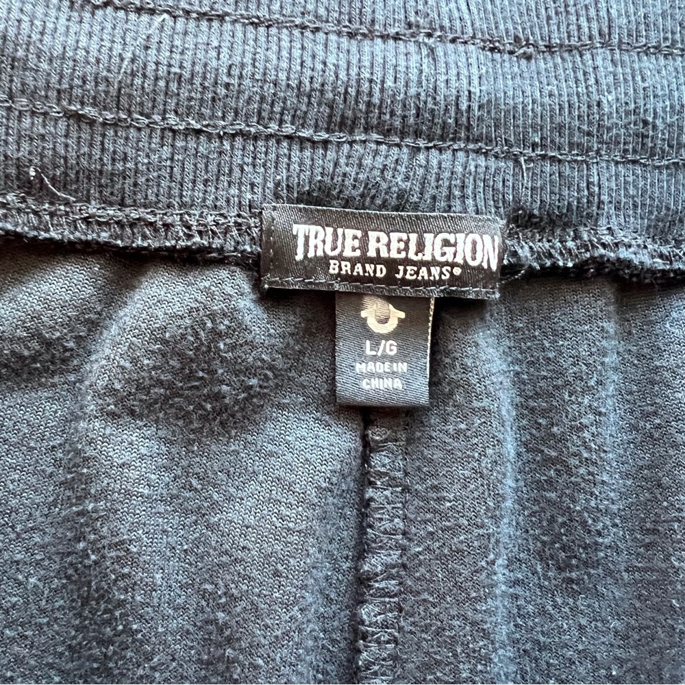 True Religion Velour Wide Leg Pants - Picture 5 of 5